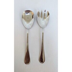 Calderoni Servine Spoon & Fork Stainless 18/10 Glossy